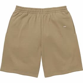 Supreme Small Box Sweatshort Dark Sand