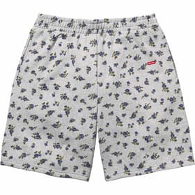 Supreme Small Box Sweatshort Flowers