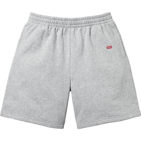 Supreme Small Box Sweatshort Heather Grey