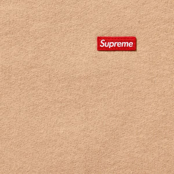 Supreme Small Box Sweatshort - Khaki (front)
