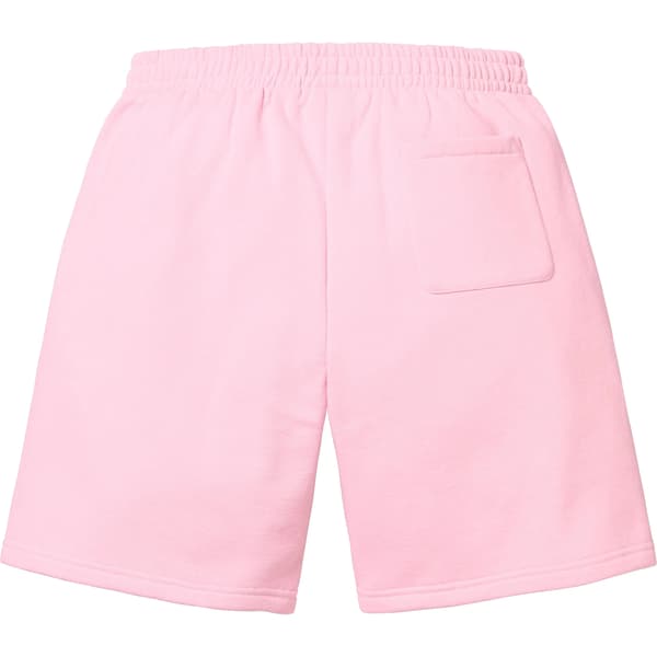 Supreme Small Box Sweatshort - Light Pink (front)