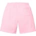 Supreme Small Box Sweatshort - Light Pink (front)