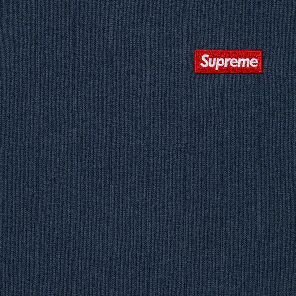Supreme Small Box Sweatshort - Navy (front)