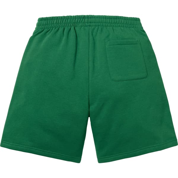 Supreme Small Box Sweatshort - Pine (front)