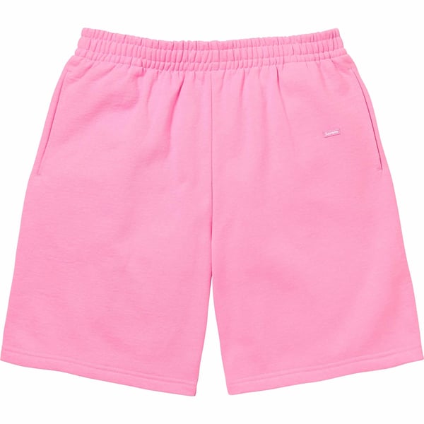 Supreme Small Box Sweatshort - Pink (front)