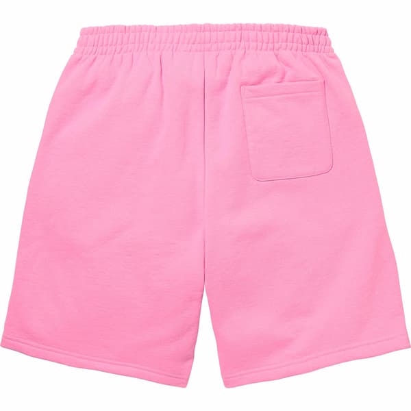 Supreme Small Box Sweatshort - Pink (front)
