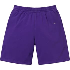 Supreme Small Box Sweatshort Purple