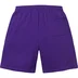Supreme Small Box Sweatshort - Purple (front)