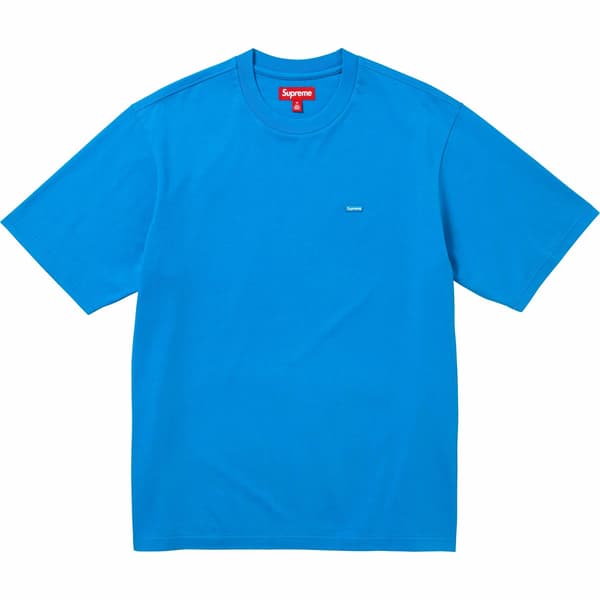Supreme Small Box Tee - Bright Blue (front)