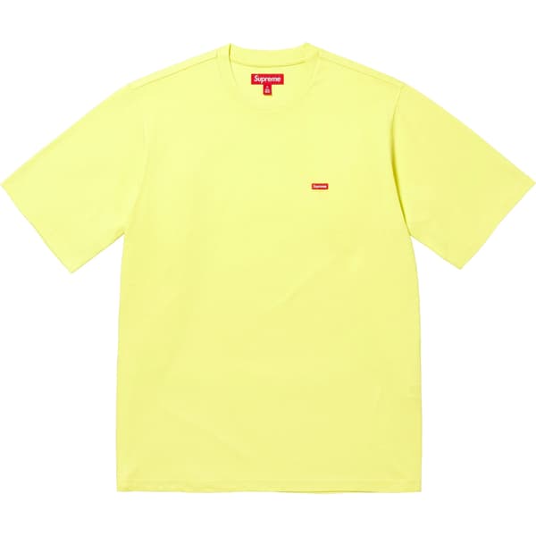 Supreme Small Box Tee - Bright Yellow (front)