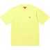 Supreme Small Box Tee - Bright Yellow (front)