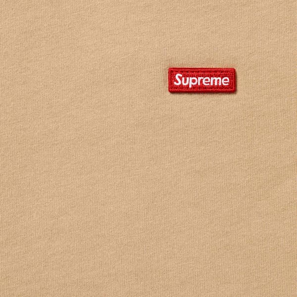 Supreme Small Box Tee - Dark Tan (front)