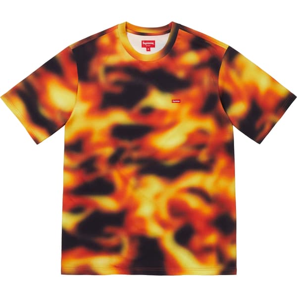 Supreme Small Box Tee - Flames (front)