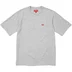 Supreme Small Box Tee - Heather Grey (front)