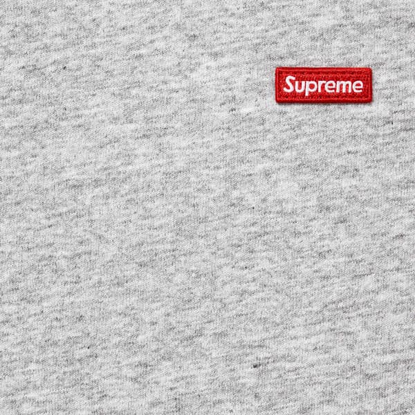 Supreme Small Box Tee - Heather Grey (front)