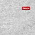 Supreme Small Box Tee - Heather Grey (front)