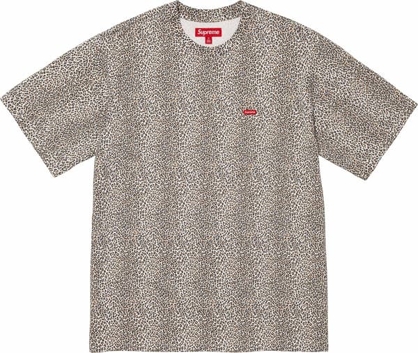 Supreme Small Box Tee - Leopard (front)