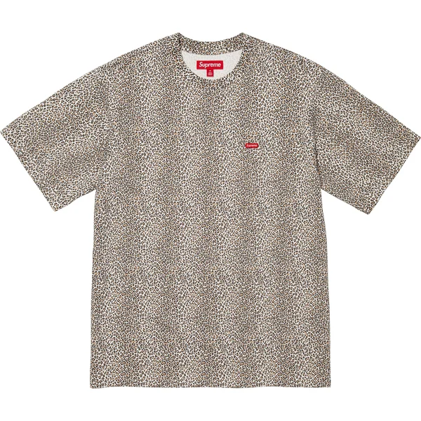 Supreme Small Box Tee - Leopard (front)