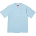 Supreme Small Box Tee - Light Blue (front)