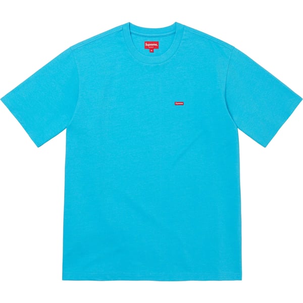Supreme Small Box Tee - Light Blue (front)