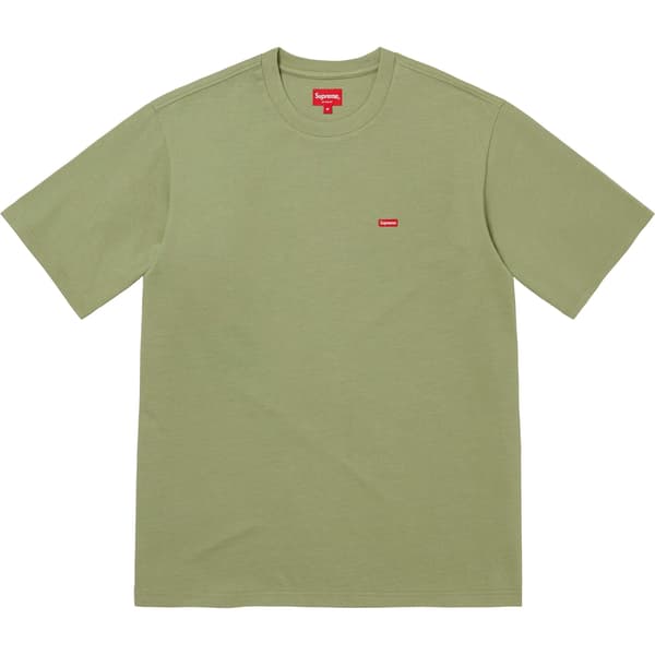 Supreme Small Box Tee - Light Olive (front)