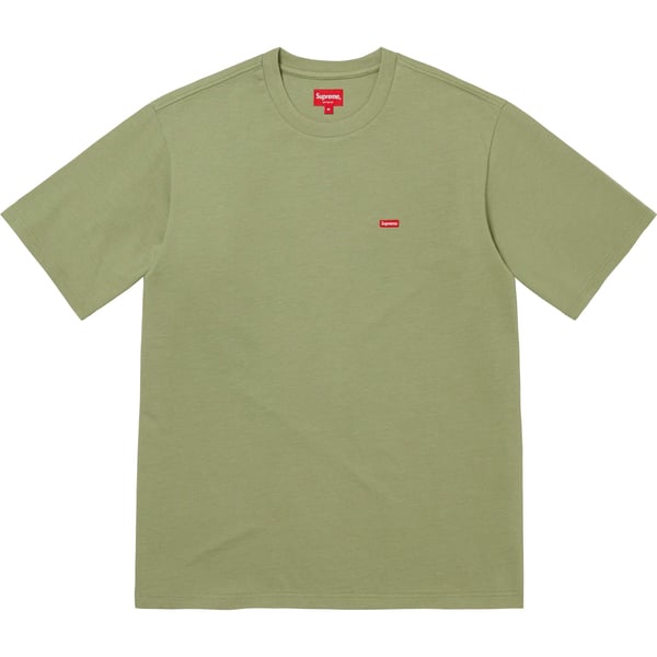 Supreme Small Box Tee - Light Olive (front)