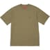 Supreme Small Box Tee - Light Olive (front)