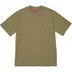 Supreme Small Box Tee - Light Olive (front)