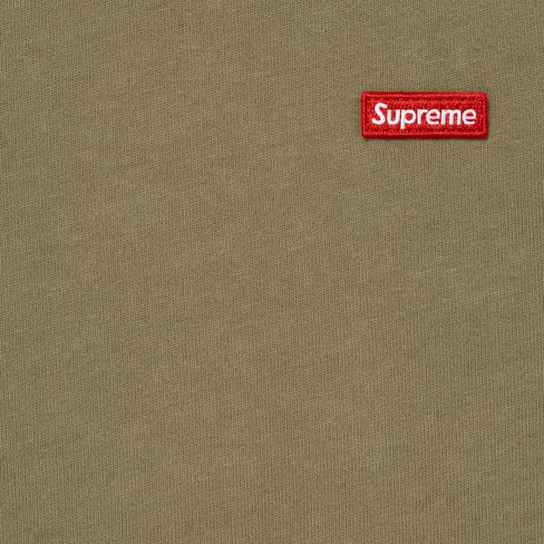 Supreme Small Box Tee - Light Olive (front)