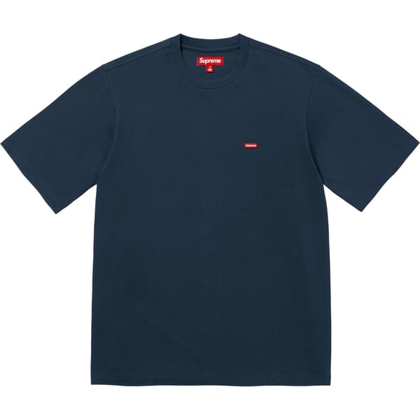 Supreme Small Box Tee - Navy (front)