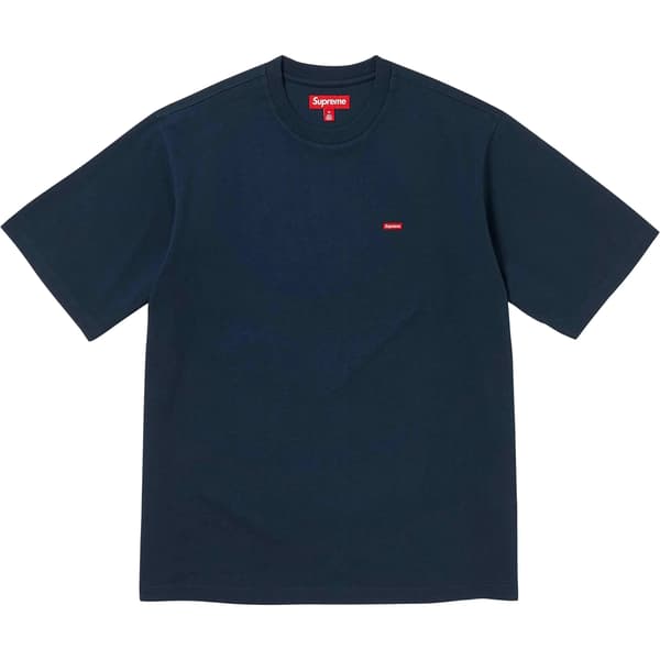 Supreme Small Box Tee - Navy (front)