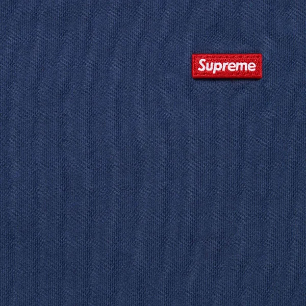 Supreme Small Box Tee - Navy (front)