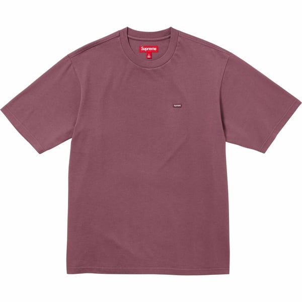 Supreme Small Box Tee - Washed Plum (front)