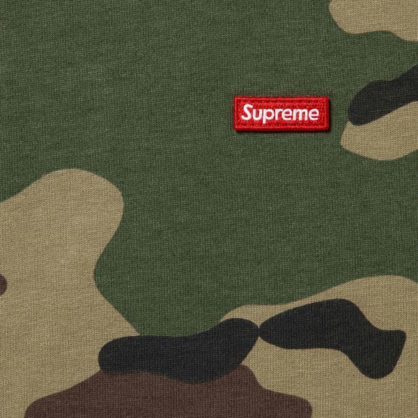 Supreme Small Box Tee - Woodland Camo (front)