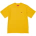 Supreme Small Box Tee - Yellow (front)