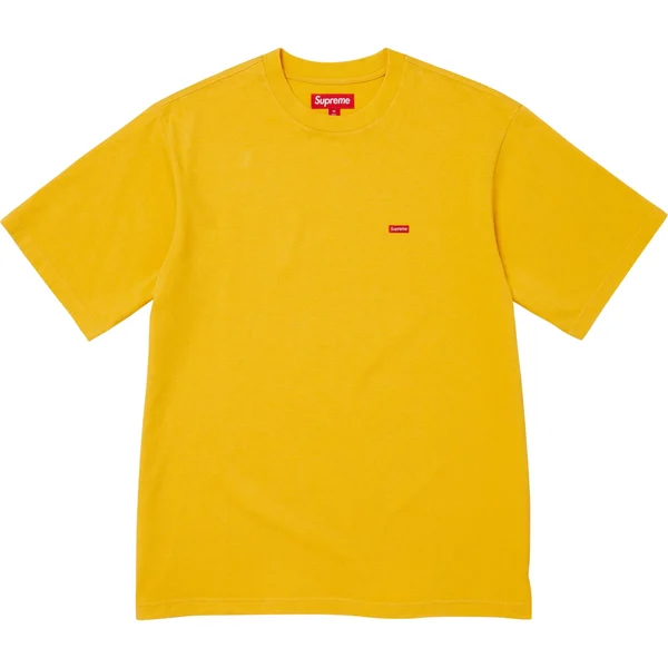 Supreme Small Box Tee - Yellow (front)