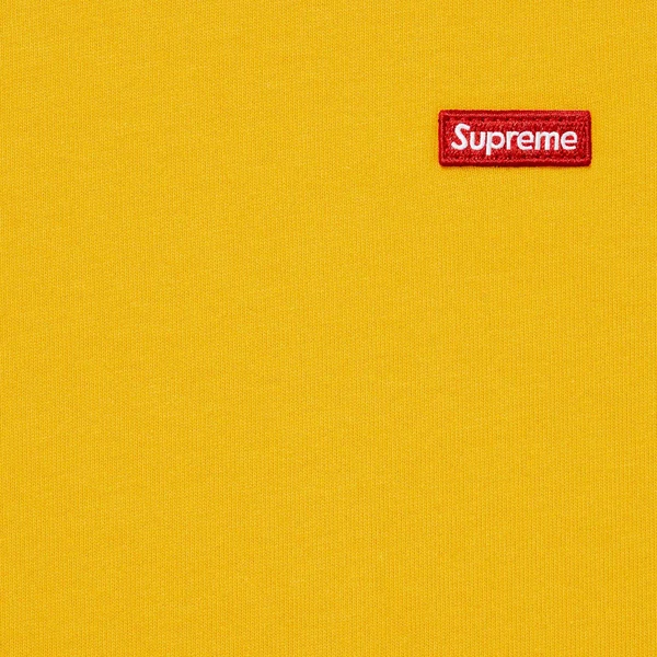 Supreme Small Box Tee - Yellow (front)
