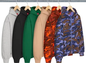 Supreme Small Box Zip Up Hooded Sweatshirt