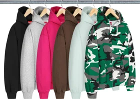 Supreme Small Box Zip Up Hooded Sweatshirt