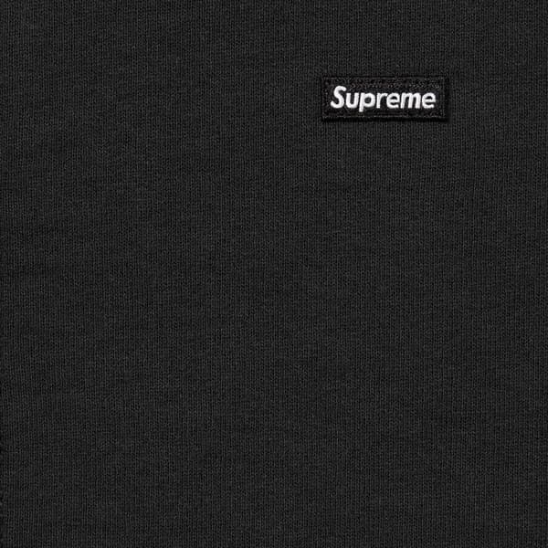Supreme Small Box Zip Up Hooded Sweatshirt - Black (front)