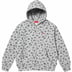 Supreme Small Box Zip Up Hooded Sweatshirt - Flowers (front)