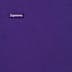 Supreme Small Box Zip Up Hooded Sweatshirt - Purple (front)