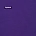 Supreme Small Box Zip Up Hooded Sweatshirt - Purple (front)