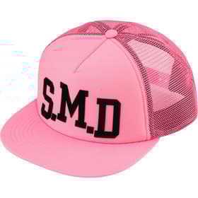 Supreme SMD Mesh Back 5-Panel Pink