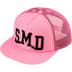 Supreme SMD Mesh Back 5-Panel - Pink (front)