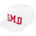 Supreme SMD Mesh Back 5-Panel - White (front)