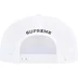 Supreme SMD Mesh Back 5-Panel - White (front)