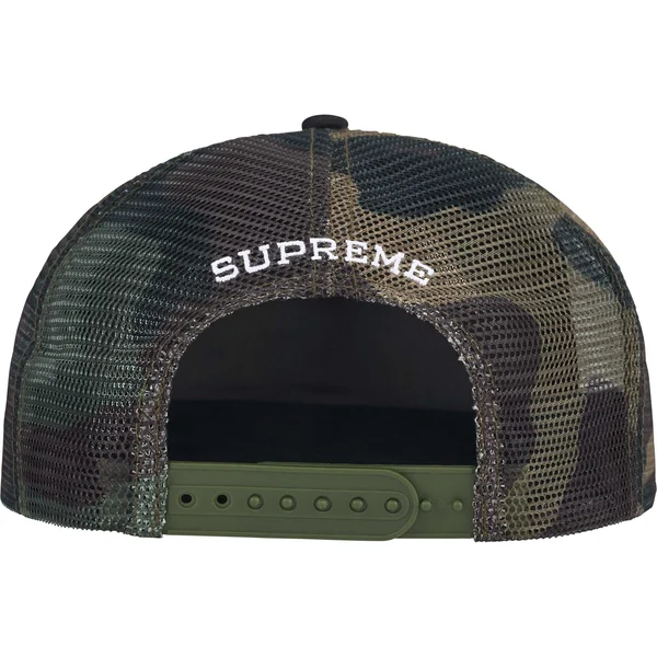 Supreme SMD Mesh Back 5-Panel - Woodland Camo (front)