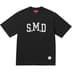 Supreme SMD S/S Top - Black (front)