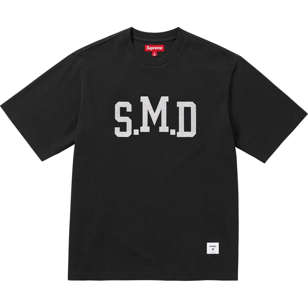 Supreme SMD S/S Top - Black (front)